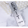 Sòti Wayfinding signalisation Braille Siyen pou bati